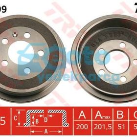 TRW-Lucas DB4299 Oto Arka Fren Kampanası