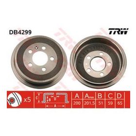 TRW-Lucas DB4299 Oto Arka Fren Kampanası