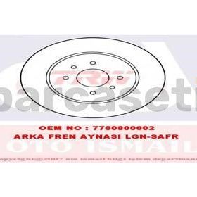 TRW-Lucas DF1030 Oto Arka Fren Diski