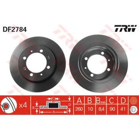TRW-Lucas DF2784 Oto Ön Fren Diski