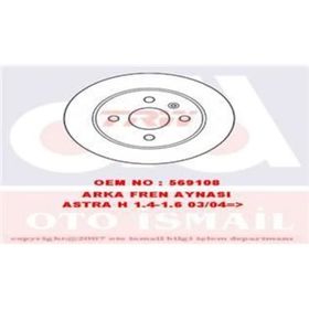 TRW-Lucas DF4050 Oto Arka Fren Diski