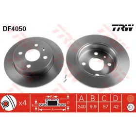 TRW-Lucas DF4050 Oto Arka Fren Diski