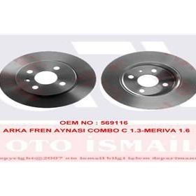 TRW-Lucas DF4344 Oto Arka Fren Diski