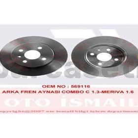 TRW-Lucas DF4344 Oto Arka Fren Diski