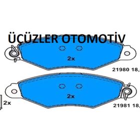TRW-Lucas GDB1321 Oto Ön Fren Balatası