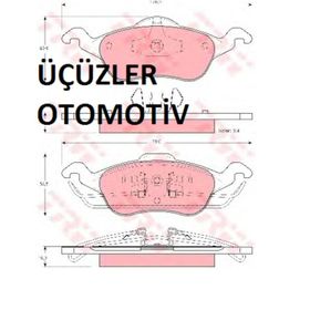 TRW-Lucas GDB1358 Oto Ön Fren Balatası
