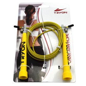 Tryon JR-500 Cable Jumprope Sarı Atlama İpi