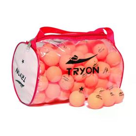 Tryon MTT-070 Turuncu 100'lü 1 Yıldız Masa Tenis Topu