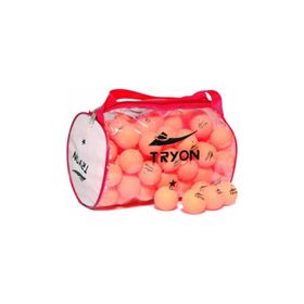 Tryon MTT-070 Turuncu 100'lü 1 Yıldız Masa Tenis Topu
