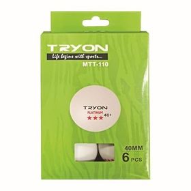 Tryon MTT-110 6'lı 3 Yıldız Masa Tenis Top