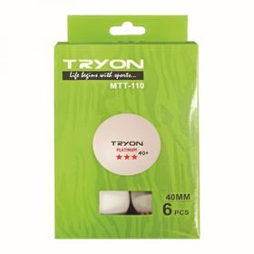 Tryon MTT-110 6'lı 3 Yıldız Masa Tenis Top