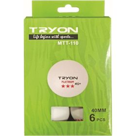 Tryon MTT-110 6'lı 3 Yıldız Masa Tenis Top