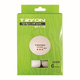 Tryon MTT-110 6'lı 3 Yıldız Masa Tenis Top