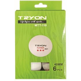 Tryon MTT-110 6'lı 3 Yıldız Masa Tenis Top