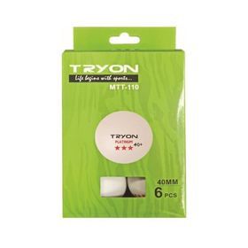 Tryon MTT-110 6'lı 3 Yıldız Masa Tenis Top