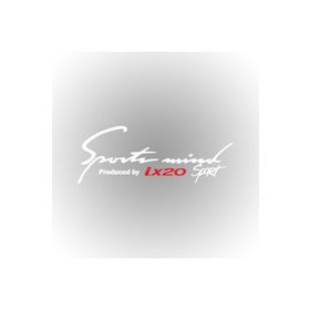 TSC Z122 Hyundai İx-20 Sports Mind Araba Yapıştırma Oto Sticker