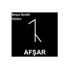 TSC Z1621 Avşar Afşar Sembolu Araç Araba Yapıştırma Sticker