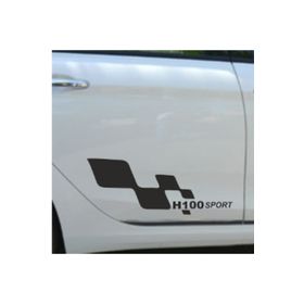 TSC Z1722 Hyundai H100 Yan Sport Sağ Sol 2 Adet Oto Sticker