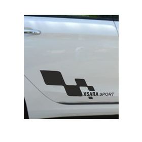 TSC Z1808 Citroen Xsara Yan Sport Sağ Sol 2'li Araba Sticker