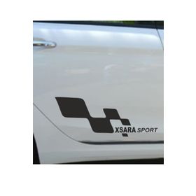 TSC Z1808 Citroen Xsara Yan Sport Sağ Sol 2'li Araba Sticker