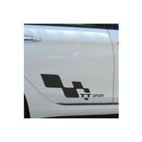 TSC Z1841 Audi Tt Yan Sport Sağ Sol 2 Adet Yapıştırma Oto Sticker