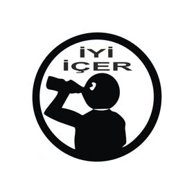 TSC Z1895 İyi İçer Komik Araba Sticker