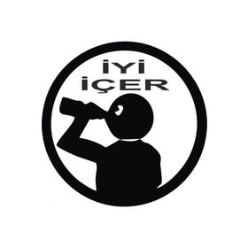 TSC Z1895 İyi İçer Komik Araba Sticker