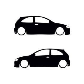 TSC Z1921 Opel Corsa Etiket Araba Sticker