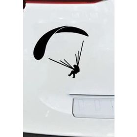 TSC Z1946 Yamaç Paraşütü Dalış Paraşütcü Araba Sticker