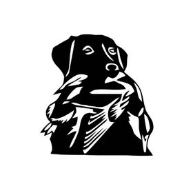 TSC Z1956 Ördek Avı Labrador Köpek Çıkartması Araba Sticker
