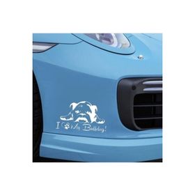 TSC Z1965 Fransız Bulldog Köpek Yapıştırma Sticker