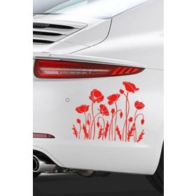 TSC Z1967 Çiçek Gül Lale Araba Sticker