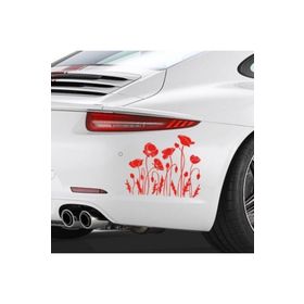 TSC Z1967 Çiçek Gül Lale Araba Sticker