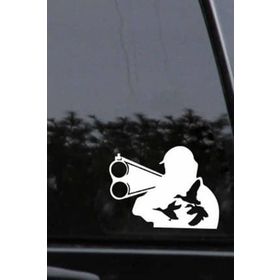TSC Z1972 Avcı Yaban Ördeği Avı Araba Çıkartmaları Vinil Sticker