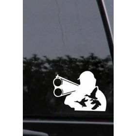 TSC Z1972 Avcı Yaban Ördeği Avı Araba Çıkartmaları Vinil Sticker