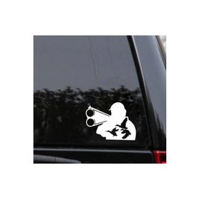 TSC Z1972 Avcı Yaban Ördeği Avı Araba Çıkartmaları Vinil Sticker