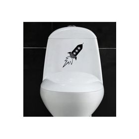TSC Z1983 Klozet Banyo Komik Resim 12 Araba Sticker