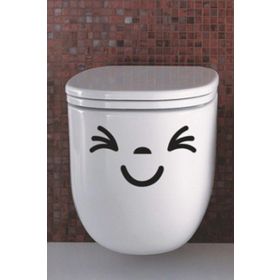 TSC Z1984 Klozet Banyo Komik Resim 11 Araba Sticker