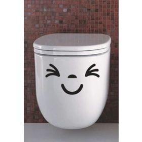 TSC Z1984 Klozet Banyo Komik Resim 11 Araba Sticker