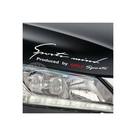 TSC Z199 Golf Mind Sport Araba Tampon Araç Yapıştırma Sticker