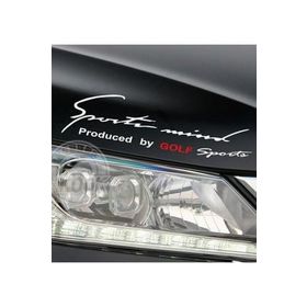 TSC Z199 Golf Mind Sport Araba Tampon Araç Yapıştırma Sticker