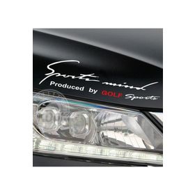 TSC Z199 Golf Mind Sport Araba Tampon Araç Yapıştırma Sticker
