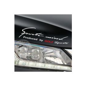 TSC Z199 Golf Mind Sport Araba Tampon Araç Yapıştırma Sticker