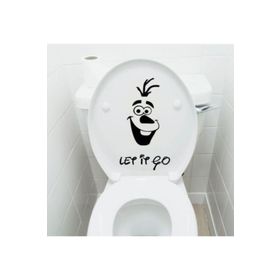 TSC Z1990 Klozet Banyo Komik Resim 5 Araba Sticker