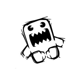 TSC Z2013 Domo Kun Japon Drift Komik Vinil Çıkartmaları Araba Sticker
