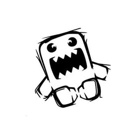 TSC Z2013 Domo Kun Japon Drift Komik Vinil Çıkartmaları Araba Sticker