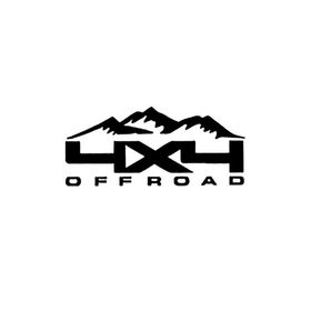 TSC Z2019 4x4 Off Road Dağlar Araba Sticker