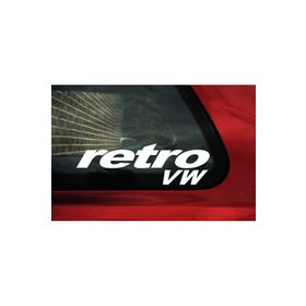 TSC Z2032 Retro Vw Beetle Golf Jetta Gti Araba Sticker