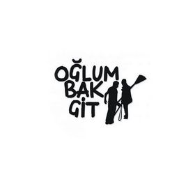 TSC Z2071 Oğlum Bak Git Araba Sticker