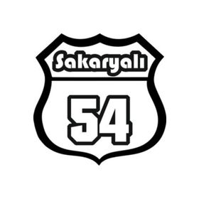 TSC Z2124 54 Sakaryalı Plaka Araba Yapıştırma Sticker